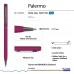 Ручка металлическая Palermo бордовый