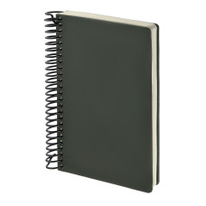 Ежедневник А5 на спирали «Agenda» серый