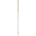 Ручка HILTON GOLD Белая (гравировка золотом)