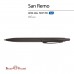 Ручка металлическая San Remo вороненая сталь