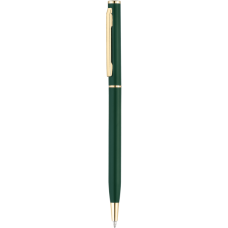 Ручка HILTON GOLD Зеленая (гравировка золотом)