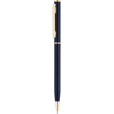 Ручка HILTON GOLD Темно-синяя (гравировка золотом)