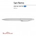 Ручка металлическая San Remo серебро