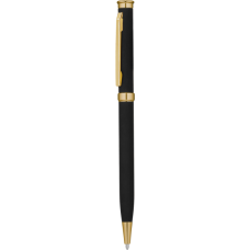 Ручка Meteor Soft Gold Черная
