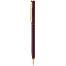 Ручка HILTON GOLD Бордовая (гравировка золотом)