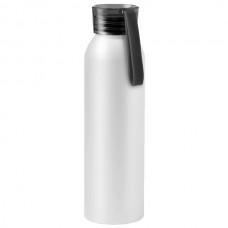 Бутылка для воды VIKING WHITE Белая с черной крышкой