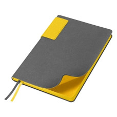 Ежедневник Flexy Star Sivilia Grey Edition Color А5, серо-желтый