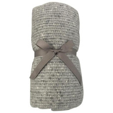 Плед акриловый SUPER SOFT CARE - серый