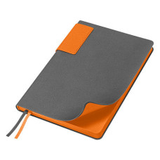 Ежедневник Flexy Star Sivilia Grey Edition Color А5, серо-оранжевый