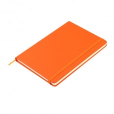 Блокнот A5 "Monte" с линованными страницами - Оранжевый