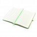 Блокнот A5 "Legato" с линованными страницами - Зеленый